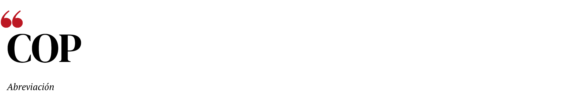 COP