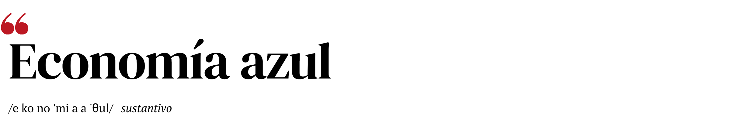 economía azul