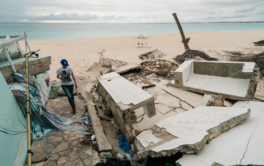The Caribbean region is highly exposed to hydrometeorological hazards. In 2017, Hurricane Irma destroyed about 90 percent of Barbuda’s infrastructure. Photo: Michael Atwood / UNDP The Caribbean region is highly exposed to hydrometeorological hazards. In 2017, Hurricane Irma destroyed about 90 percent of Barbuda’s infrastructure.