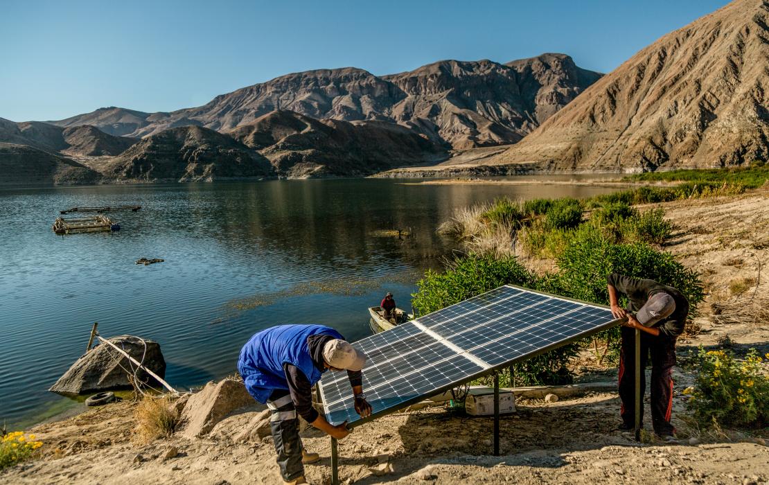 PNUD Perú - paneles solares